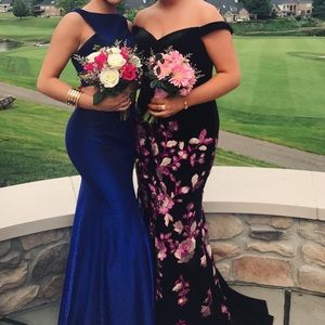 An Ellie Wilde mermaid style prom dress!